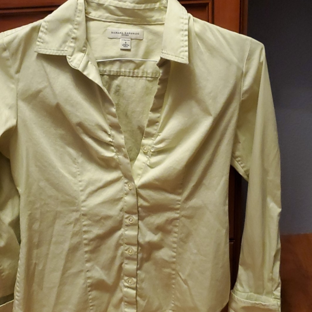 Banana Republic stretch blouse
